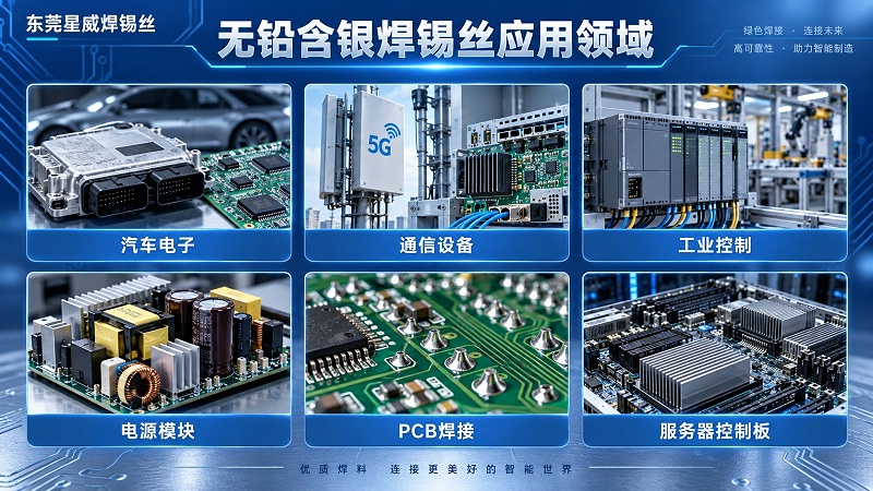 含银锡线应用领域